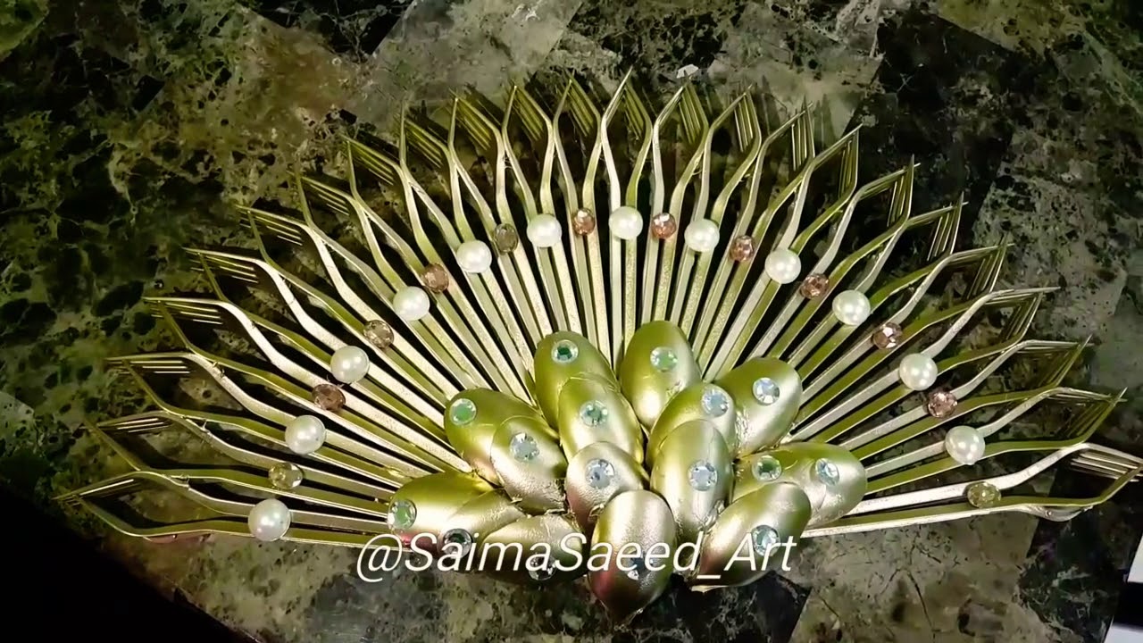 #BESTOUTOF_WASTE #Recycling plastic forks 🍴and spoons🥄🥄