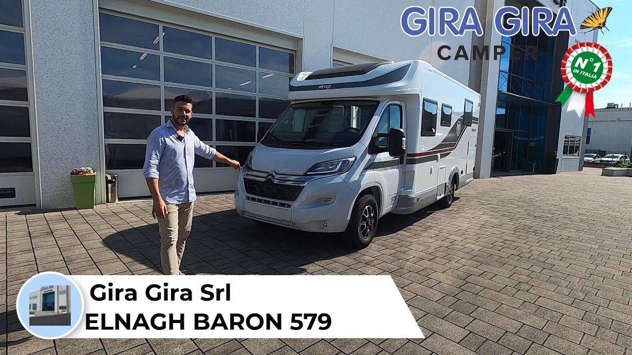 Scopri il Camper Elnagh Baron 579: Comfort, Eleganza e Avventura su Strada! Prezzo Top