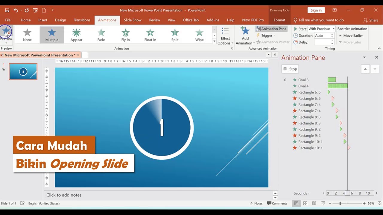 Membuat Opening Slide Ms Powerpoint