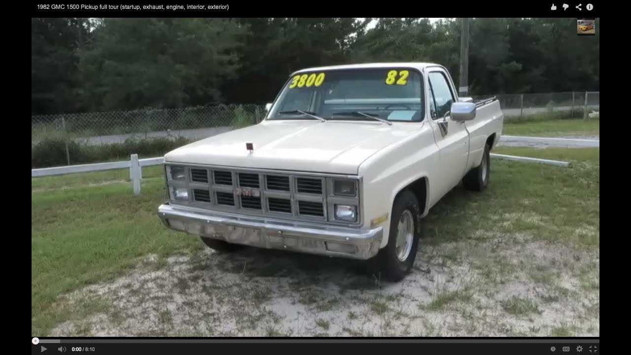 1982 GMC 1500 Pickup full tour (startup, exhaust, engine, interior, exterior)