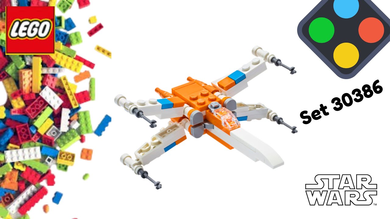 LEGO Star Wars 30386 Poe Dameron’s X-Wing | Mini Starfighter Build!