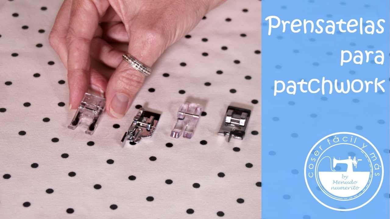 Prensatelas para patchwork, cómo se usan