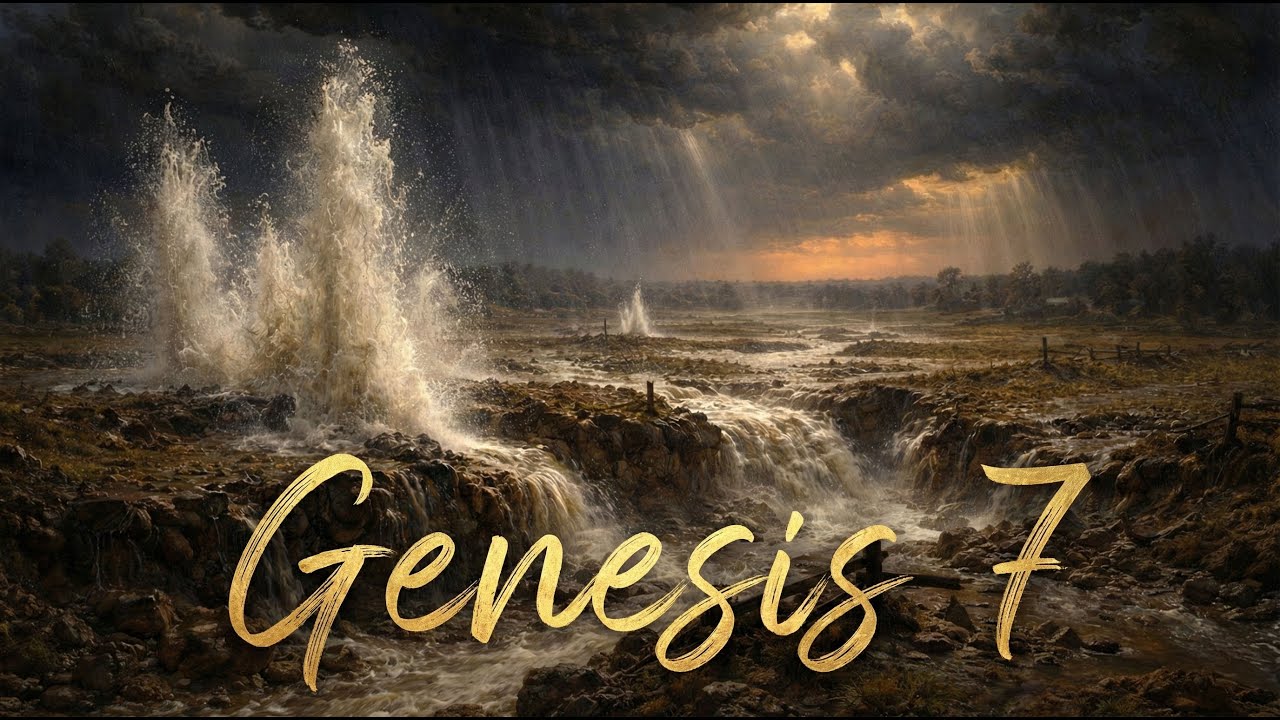 Genesis 7 | The Flood Begins – Judgment, Obedience, and God’s Protection