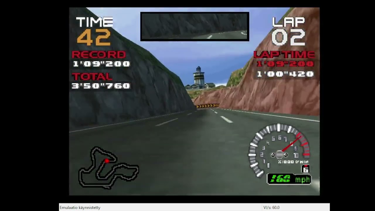 N64, NTSC, Emulated, Ridge Racer 64, Time Attack, Ridge Racer, Expert, Extra, 3:25.560, 1.07.900