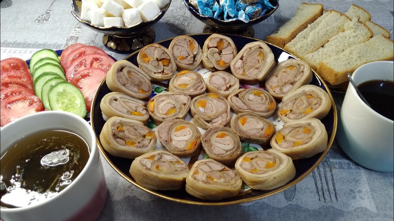 ҚОРИНдан РУЛЕТ тайерланиши тез ва осон 😋👍