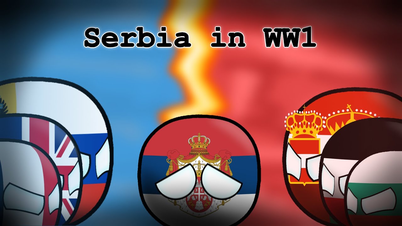Serbia in WW1 | Countryball Animation