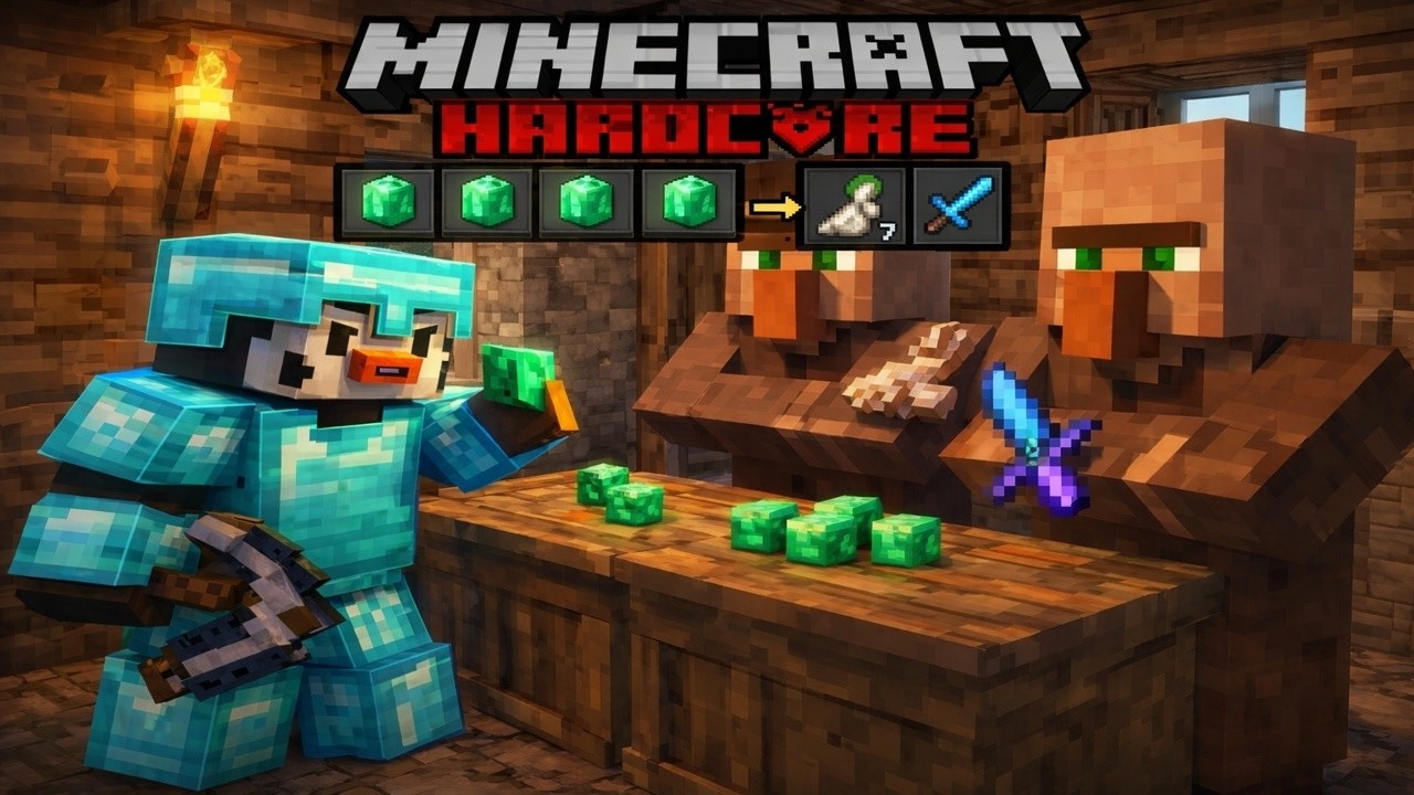equipment! Minecraft HARDCORE | 9