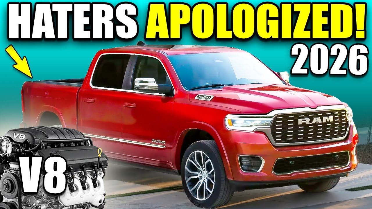 All-New V8 Engine for 2026 RAM 1500 Made RAM Haters BOW DOWN!