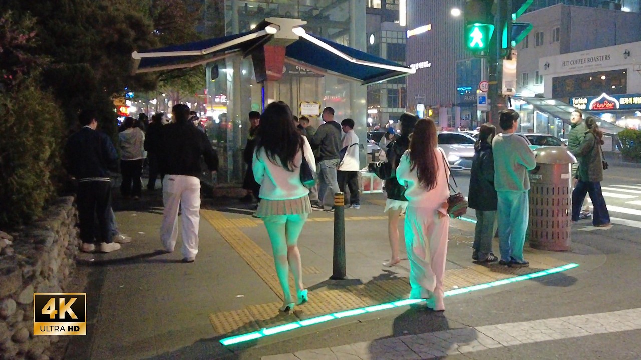 ［Itaewon 4K］Seoul Night Walk!! ~ Невероятное веселье ~ Клубная улица Итэвона ~~ !!