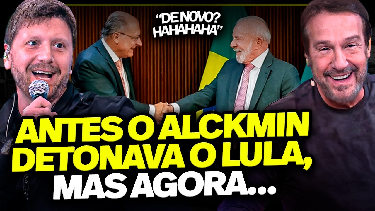 LULA ANUNCIA GERALDO ALCKMIN COMO VICE NAS ELEI&Ccedil;&Otilde;ES E P&Acirc;NICO N&Atilde;O PERDOA