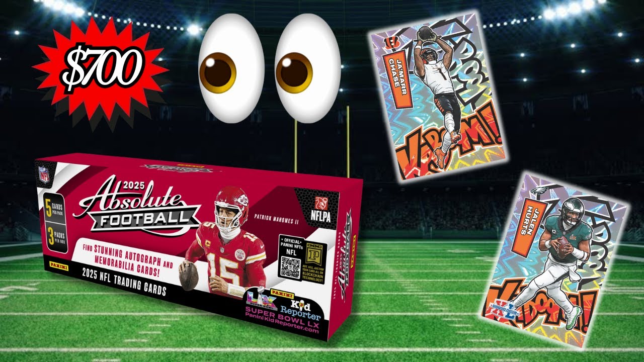 БАБАХ ИЛИ БАБАХ!!! Открытие Absolute Football Hobby Box 2025