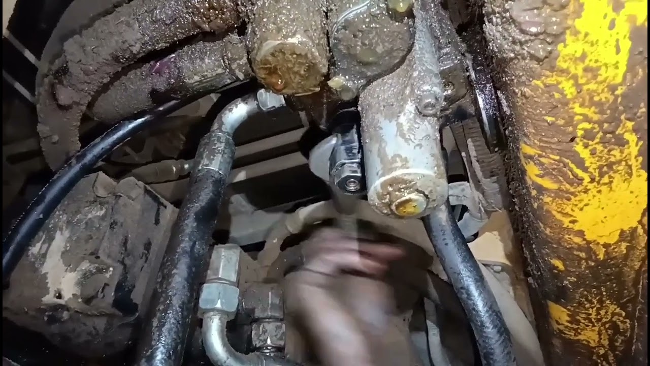 JCB 3dx replace mrv arv check hydraulic pressure with pressure meter