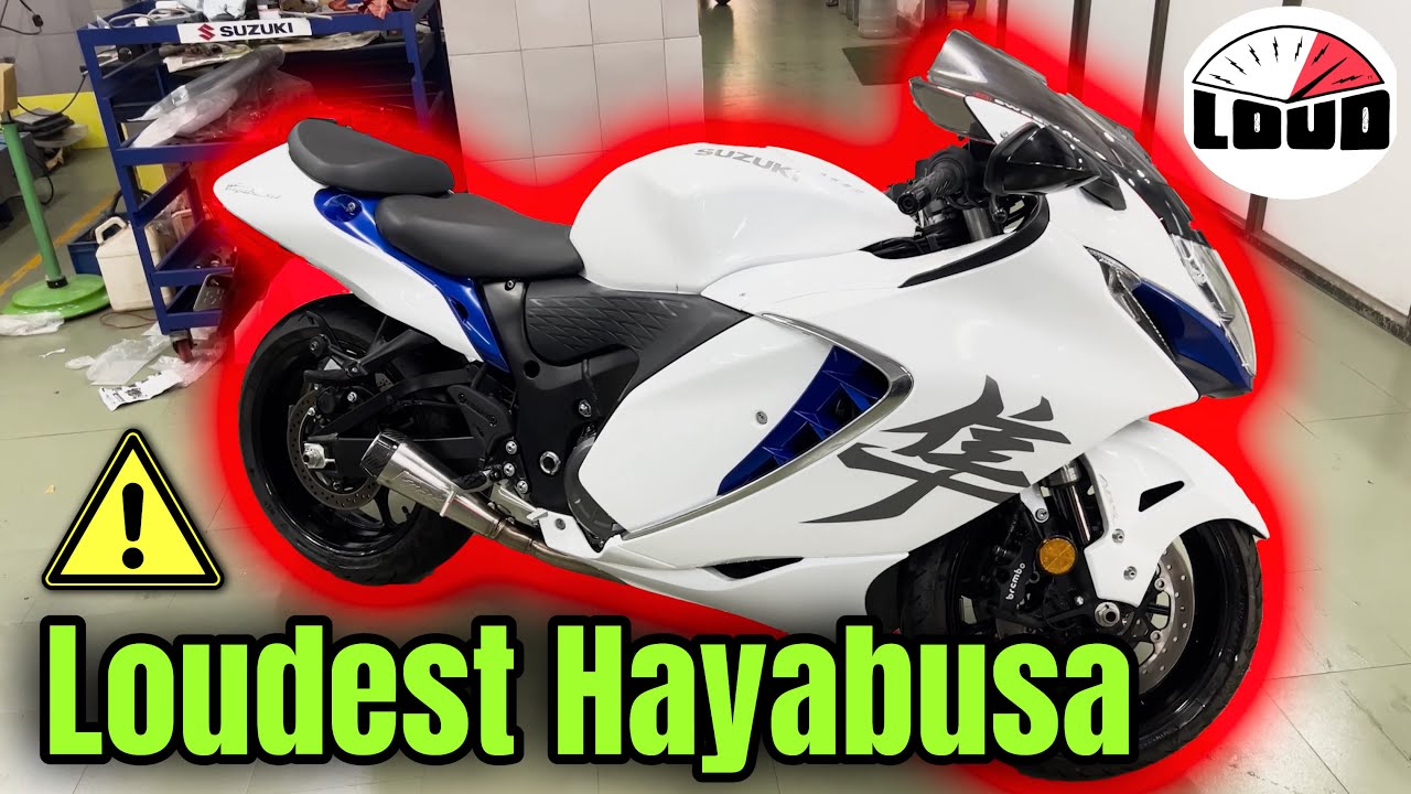Suzuki Hayabusa 2023 Exhaust Sound🔥|Loudest Hayabusa Gen 3 In India🤯|