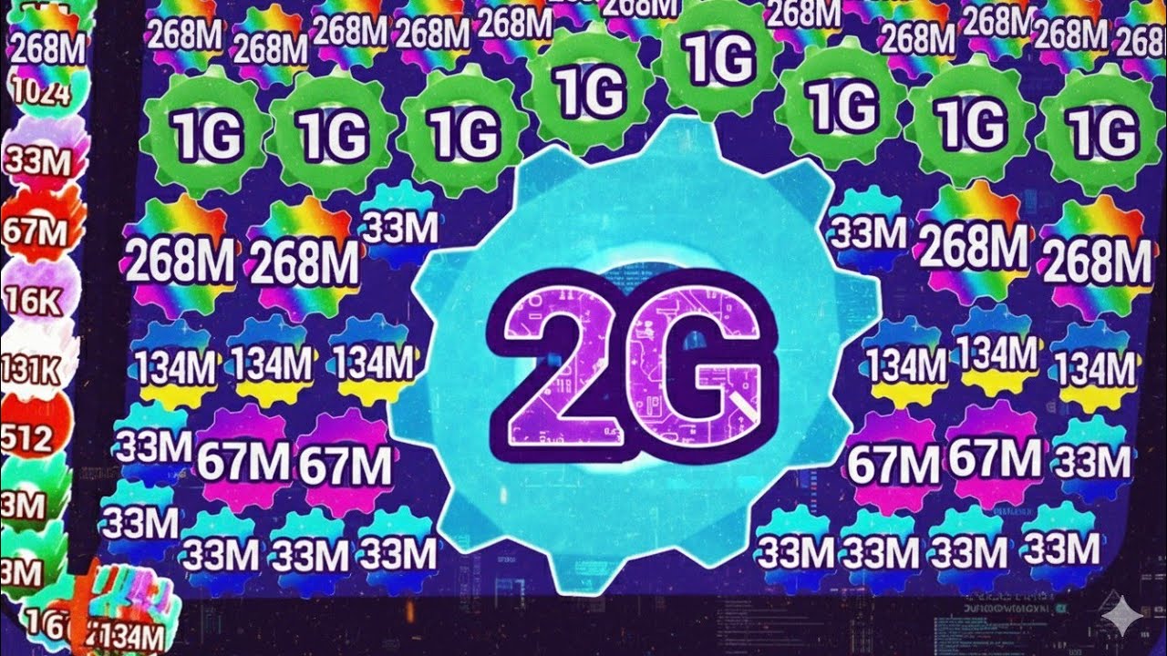 BOUNCE MERGE 2048 - Level Up Number Master (Satisfying Asmr Gameplay, Reach 2G)