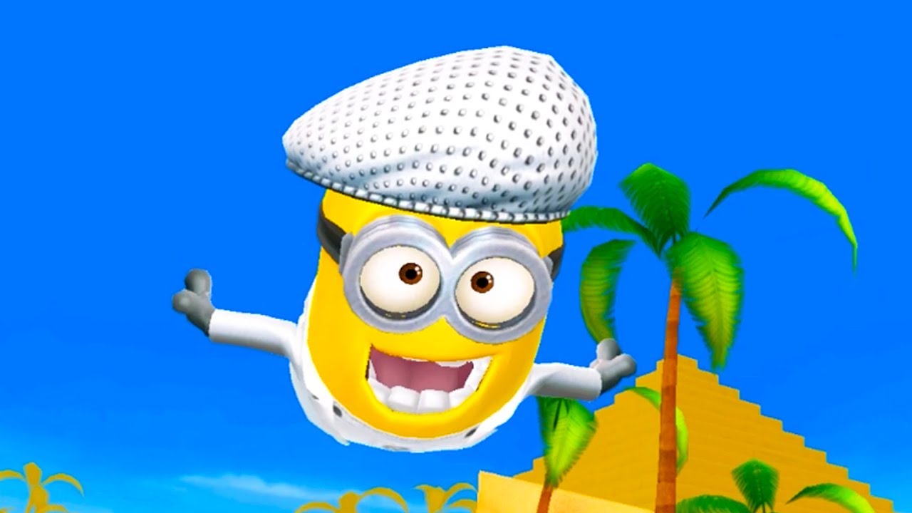Singer minion runs in Top Bananas room mission ! Minion Pyramid map