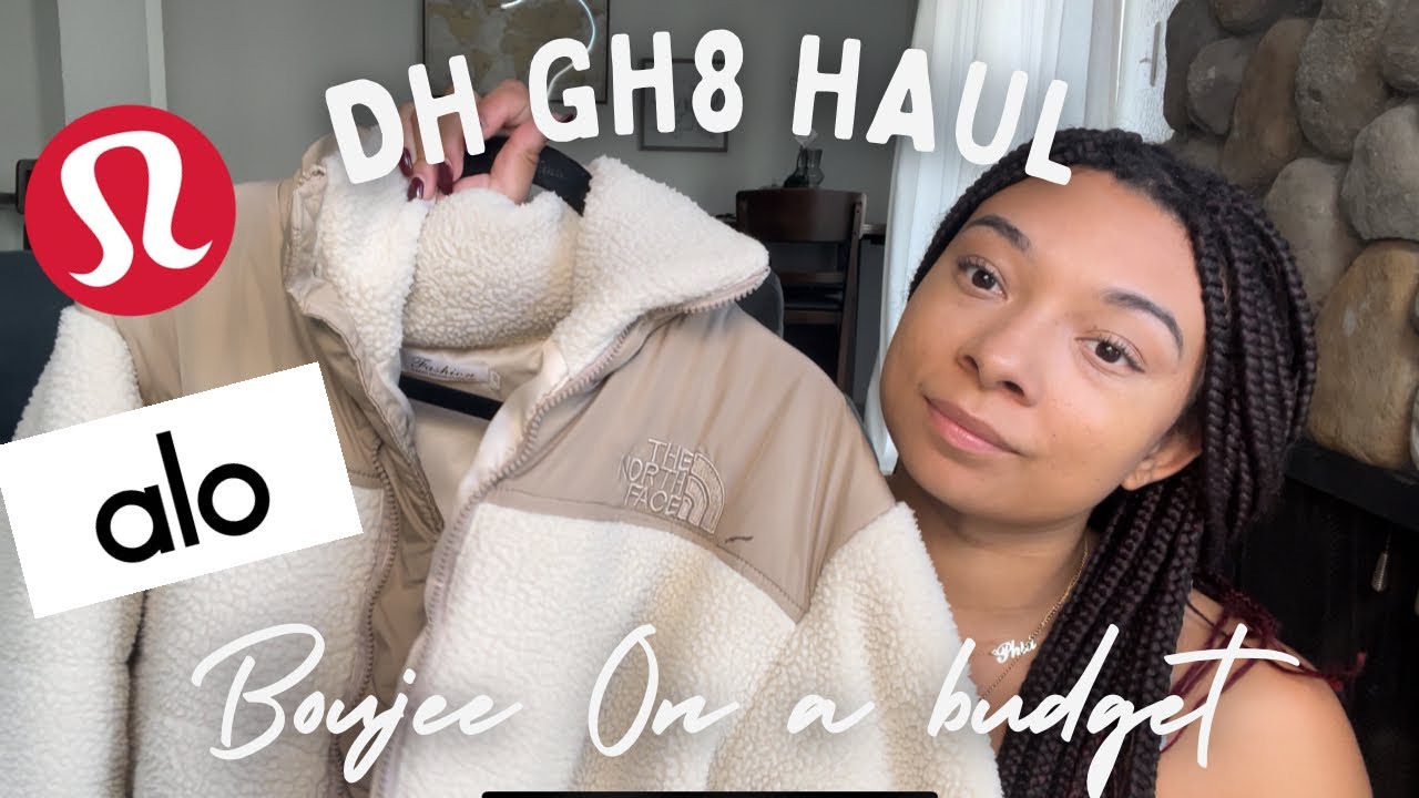 DHGate Haul | Boujee on a budget Pt.3 | Alo Yoga, North Face and Lululemon✨