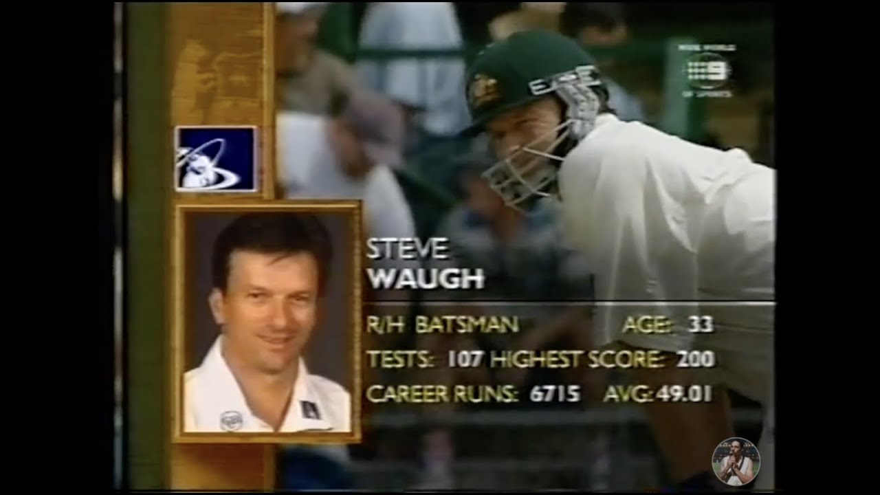 Steve Waugh's Superb 112 vs England | 1st Test 1998/99 Ashes