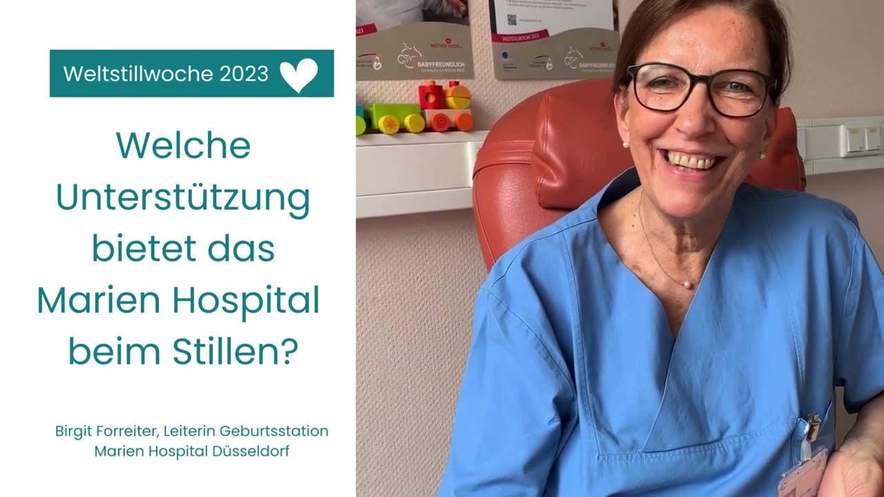 Weltstillwoche: Stillen im Beruf & Mutter-Kind-Gesundheit | Marien Hospital Düsseldorf
