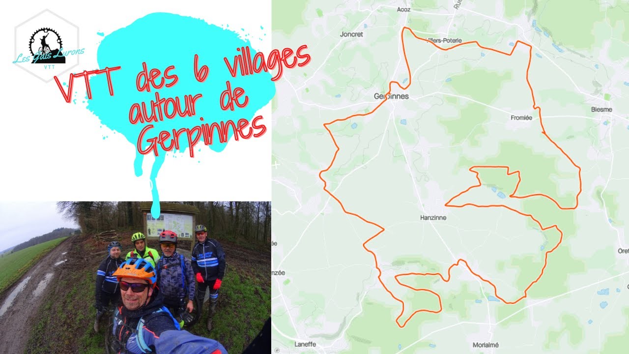 VTT des 6 villages autour de Gerpinnes