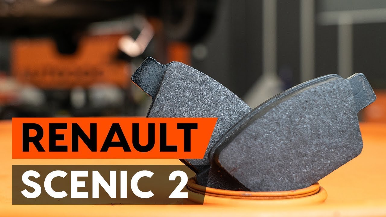 RENAULT SCENIC 2 (JM) hátsó fékbetét csere [ÚTMUTATÓ AUTODOC]