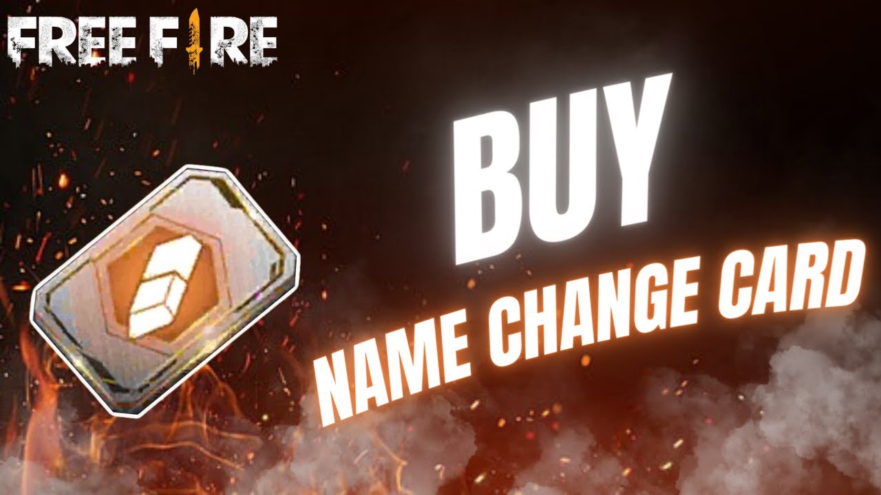 How to Buy Name Change Card in Freefire 2024?