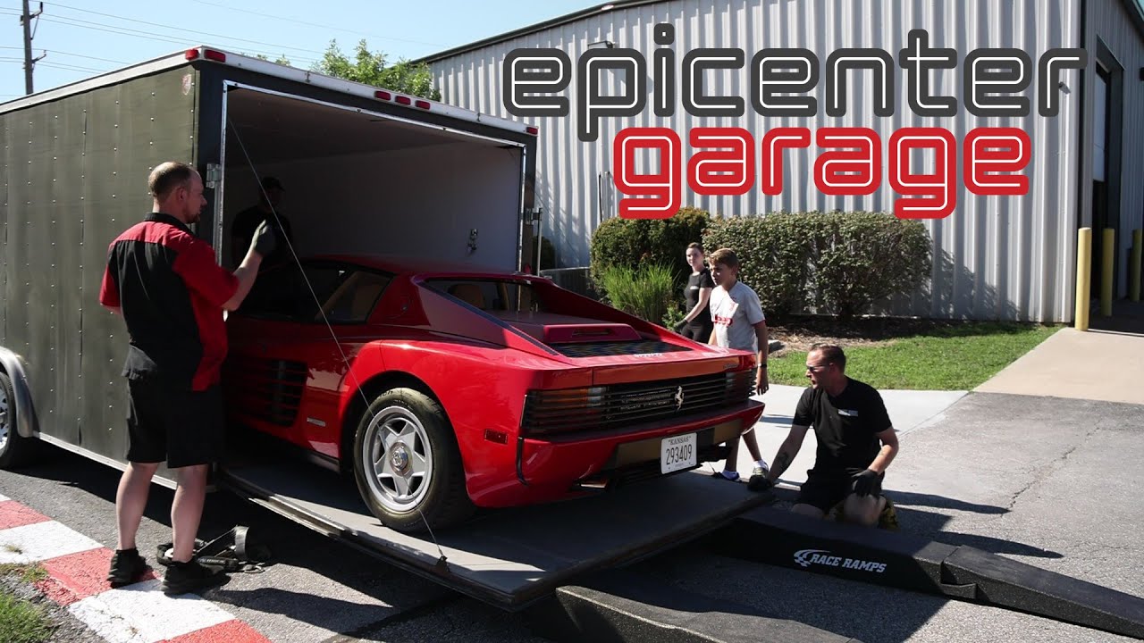 My Testarossa Heads To BLACK HORSE MOTORWERKS Part 1