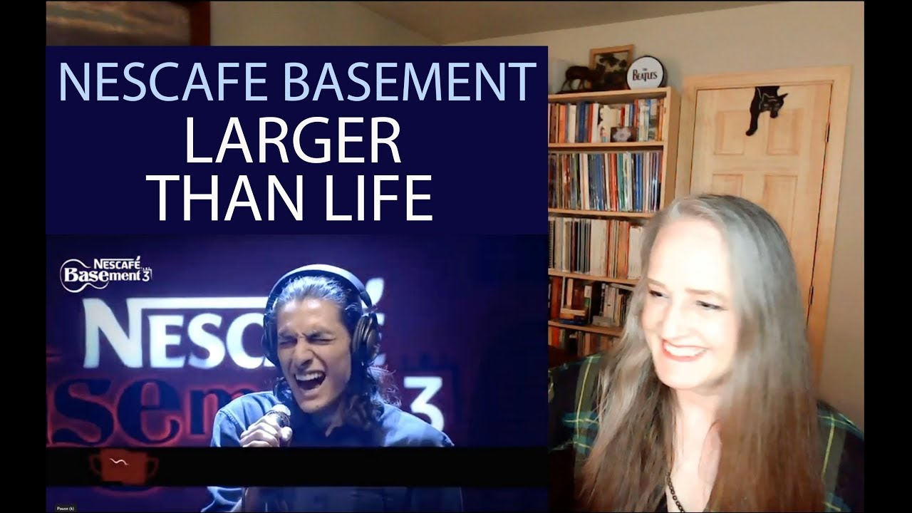 Voice Teacher Reaction to Larger Than Life  Cover - Nescafe Basement