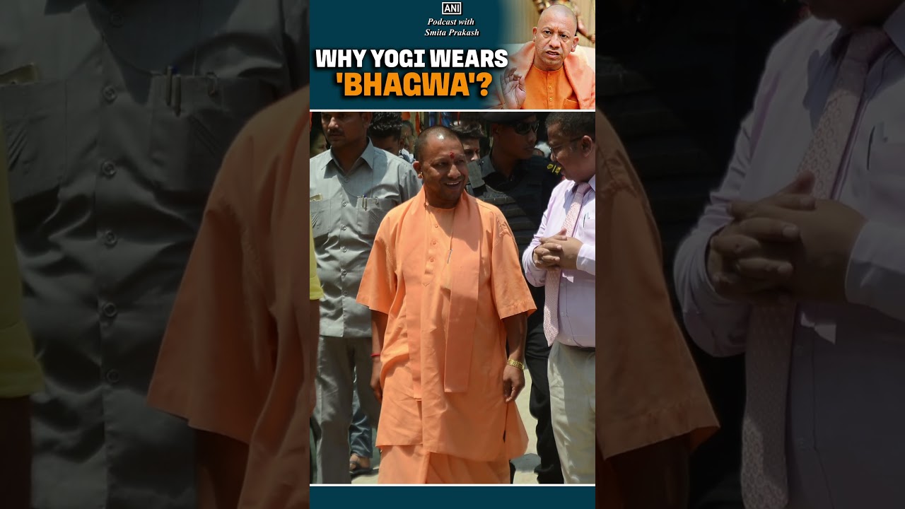 Why does Yogi Adityanath wear 'saffron'?