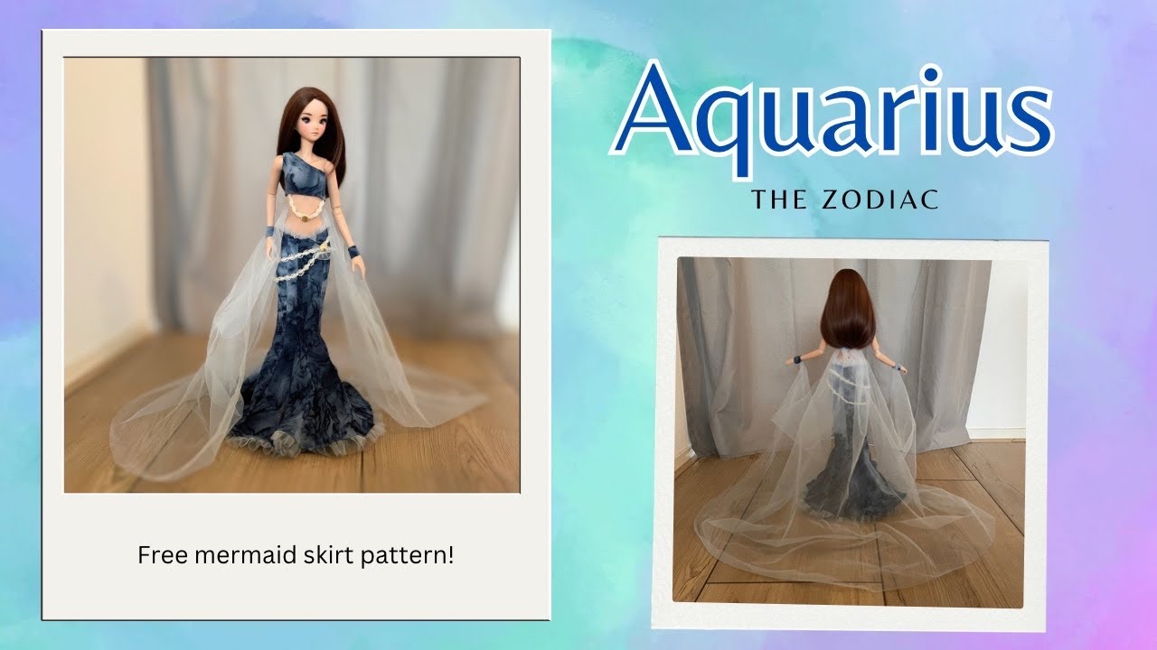 Aquarius - smart doll (+ free pattern!)