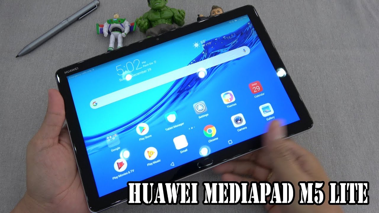 Huawei MediaPad M5 lite unboxing | camera, fingerprint tested