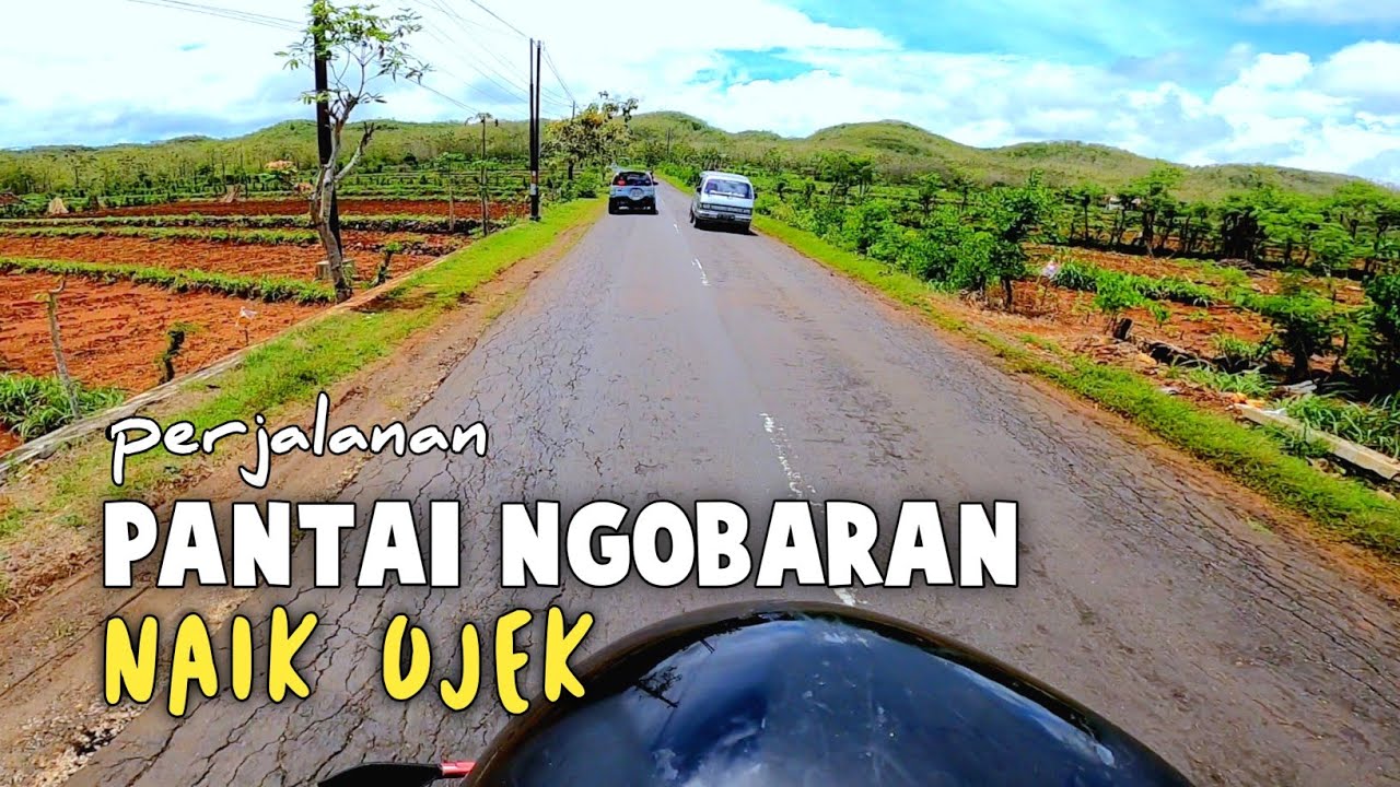jalan ke pantai NGOBARAN pantai NGRENEHAN, pantai NGUNYAHAN