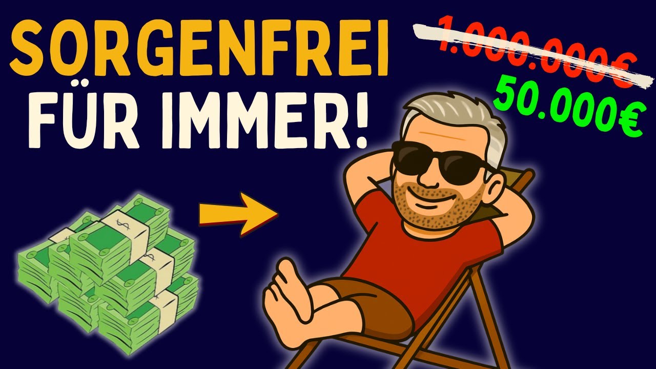 Nur 50 000 Euro – und du wirst nie wieder finanziell wackeln