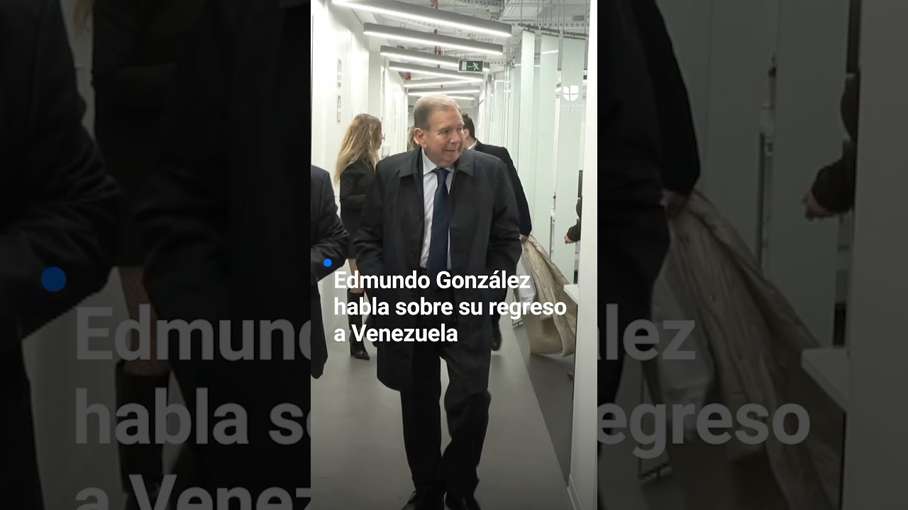 Edmundo Gonz&aacute;lez Urrutia habla de su regreso a Venezuela: &ldquo;Estoy moralmente preparado&rdquo;
