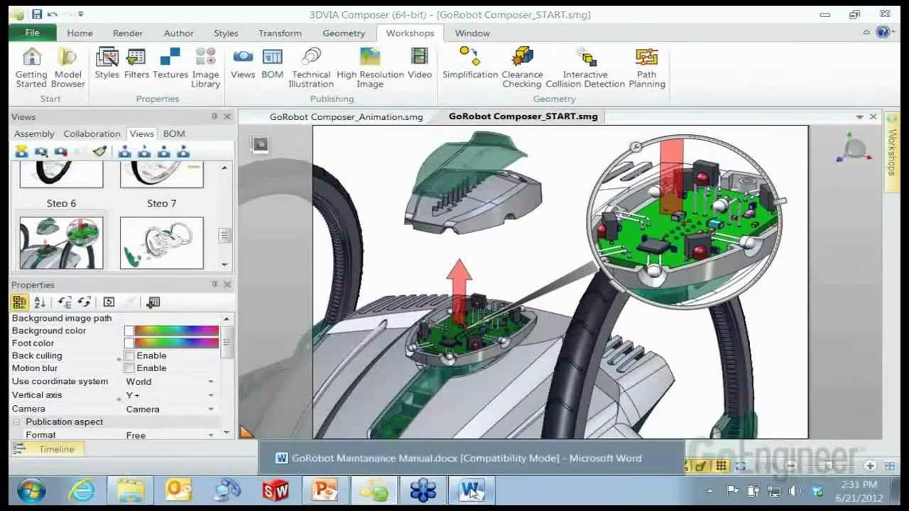 How to use 3DVIA Composer