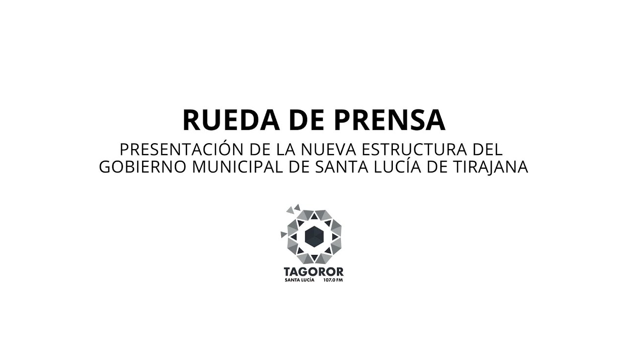 Rueda de prensa Ayuntamiento de Santa Lucía de Tirajana 07 de febrero de 2026.
