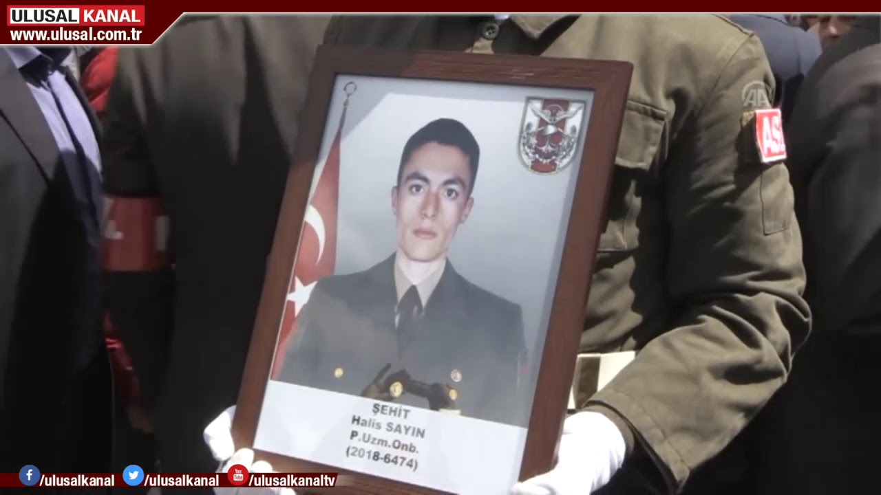 Şehit Halis Sayın toprağa verildi