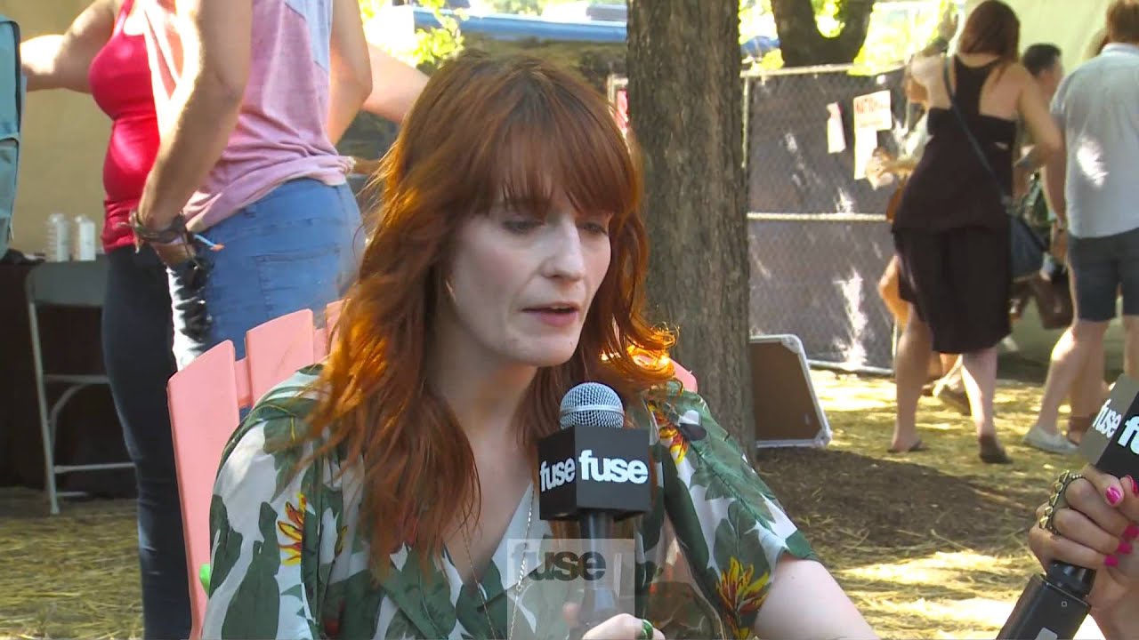 Florence + The Machine on Calvin Harris' 
