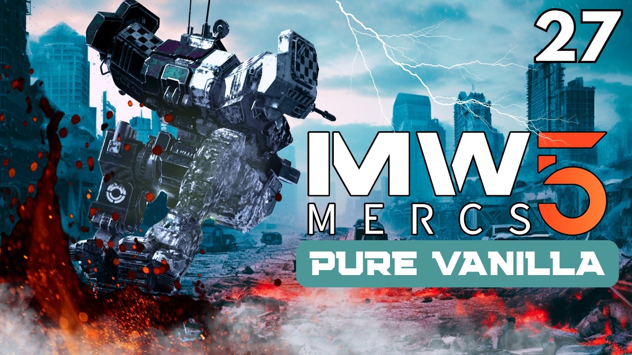 Going on a Crimson Crusade - MechWarrior 5 Mercenaries: Pure Vanilla #27 (PC Gameplay Steam)