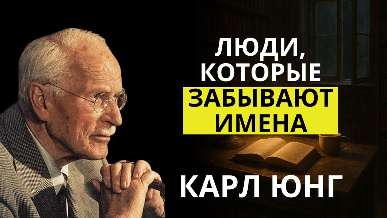 Психология людей, которые легко забывают свои имена — Карл Юнг