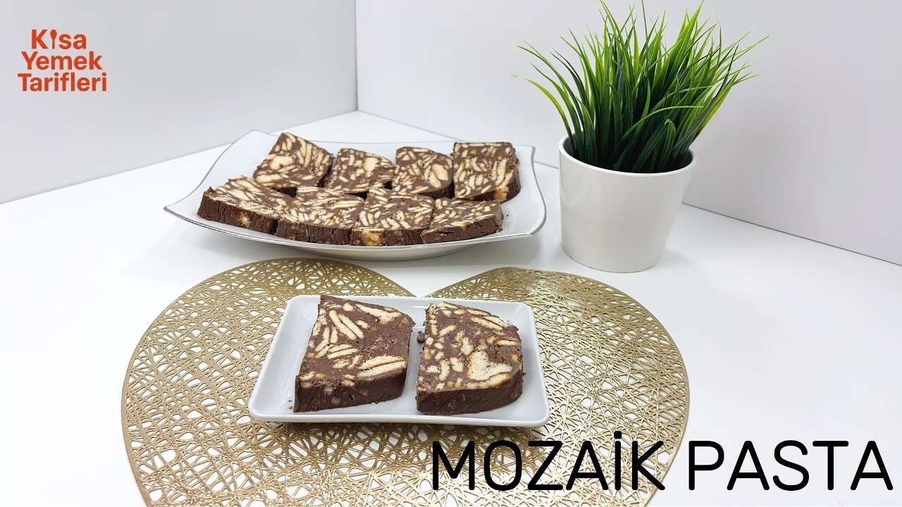 TAM ÖLÇÜSÜNDE MOZAİK PASTA TARİFİ /  Bu mozaik pastayı 15 yıldır dondurucudan eksik etmiyoruz.