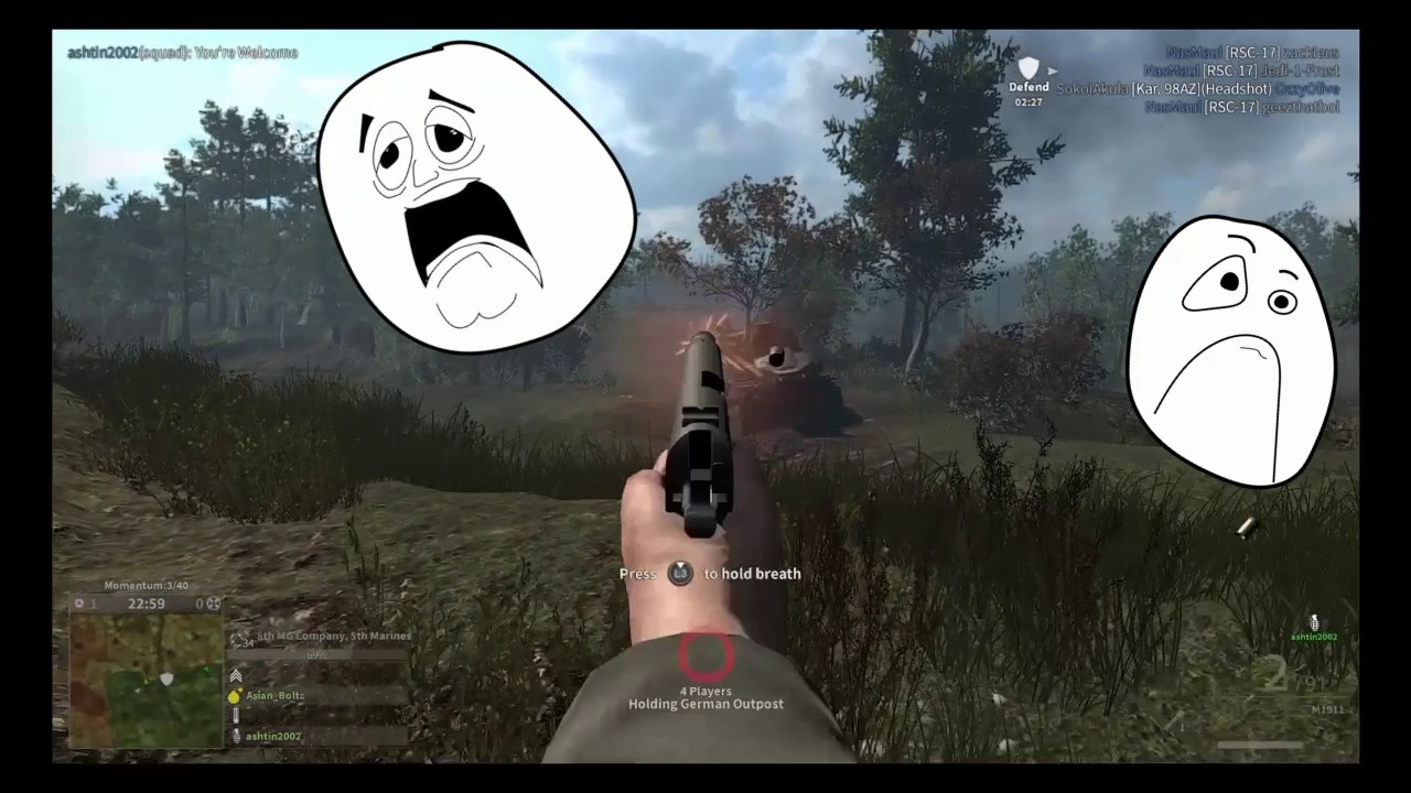 verdun funny moments #1