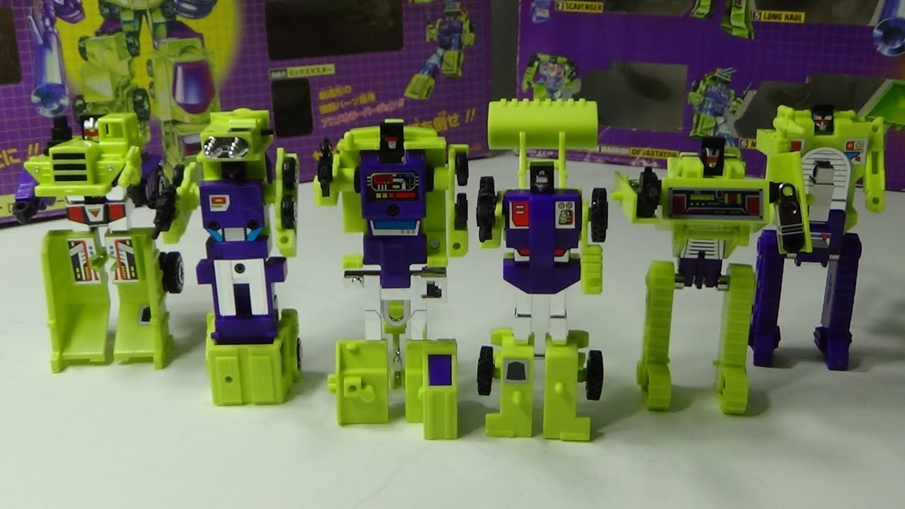 HASBRO G1 ORIGINAL VS. ENCORE REISSUE 20A DEVASTATOR
