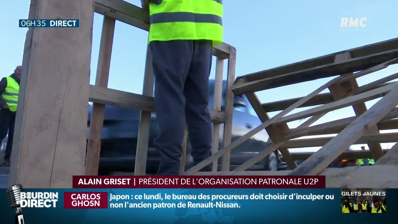 Prime d&eacute;fiscalis&eacute;e: Alain, Griset, pr&eacute;sident de l'organisation patronale U2P, y est favorable