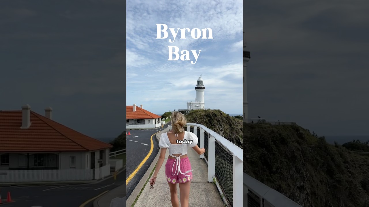 Lighthouse hike in Byron Bay 🏄&zwj;♀️ #byronbay #travel #australia #capebyronlighthouse
