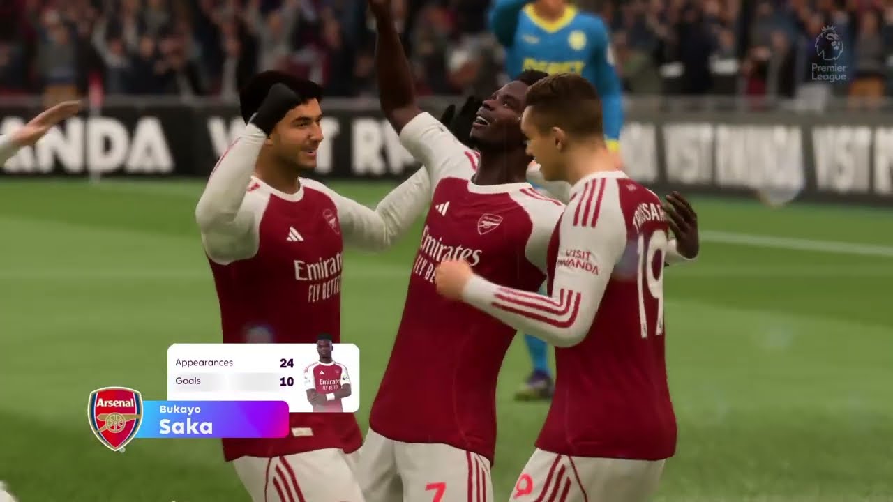 Arsenal 2-0 Wolves | Premier League Highlights 25/26 Career Mode 