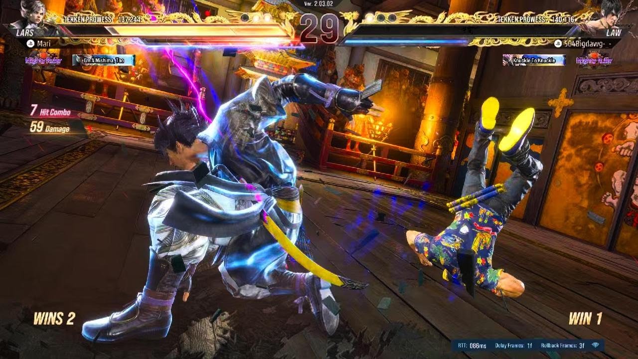 Lars Vs Law (Tekken 8 Ranked Match Gameplay) GamingWithMari