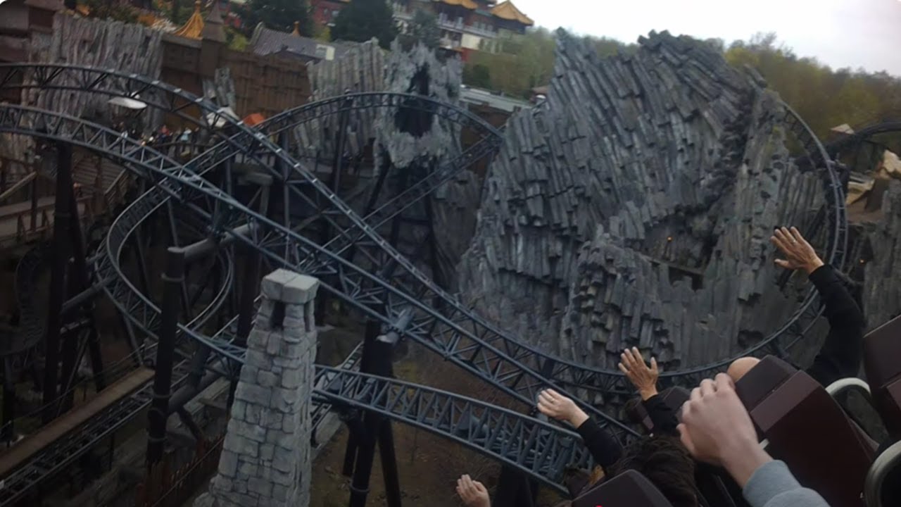 Taron - Phantasialand - Row 7 (4K HD POV) - April 2025
