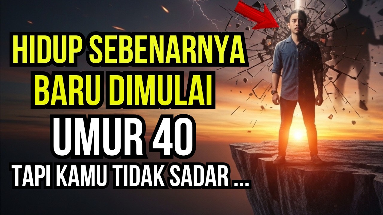 JIWA TERPILIH ✨ HIDUP SEBENARNYA BARU DIMULAI DI USIA 40, INI RAHASIANYA...