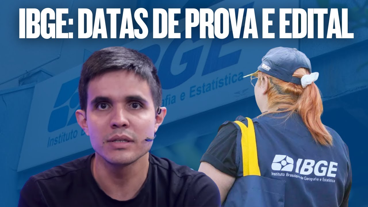 Edital IBGE para 9.580 vagas dia 19/11; provas em FEVEREIRO!