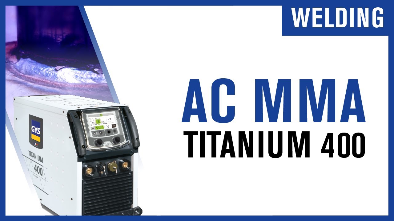 [ZOOM...] AC MMA (AC SMAW) - Titanium 400 AC/DC